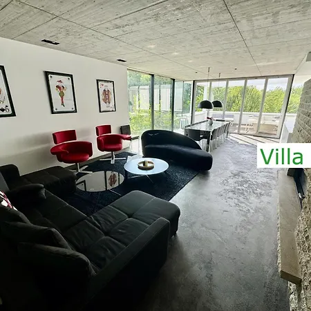 Luxus Design Emg Nah Frankfurt, Heidelberg Mit Sauna, Schwimmteich, Garten Fuer Familien Und Gruppen Bis 17 Personen