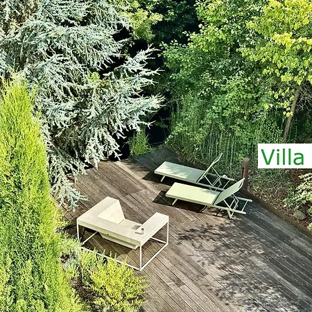 Villa Luxus Design Emg Nah Frankfurt, Heidelberg Mit Sauna, Schwimmteich, Garten Fuer Familien Und Gruppen Bis 17 Personen *