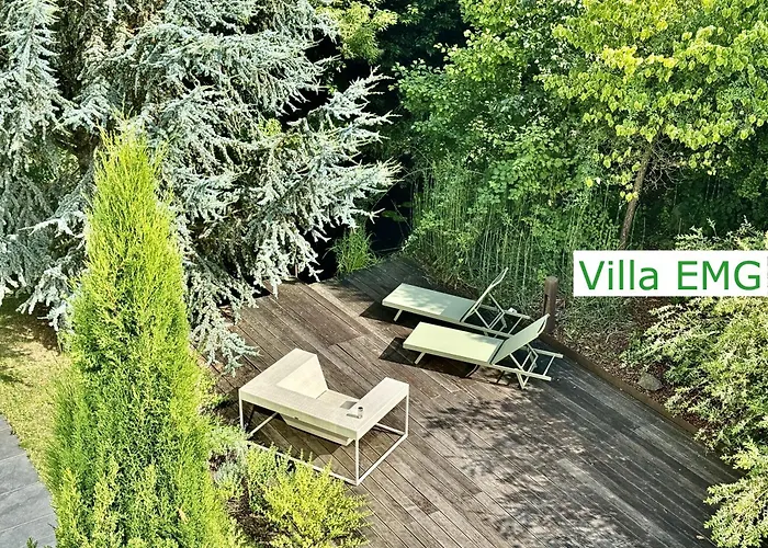 Villa Luxus Design Emg Nah Frankfurt, Heidelberg Mit Sauna, Schwimmteich, Garten Fuer Familien Und Gruppen Bis 17 Personen *